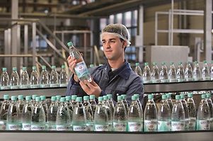 Production of Gerolsteiner mineral water
