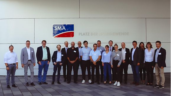 Besuch der Delegation bei SMA Solar Technology AG 