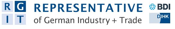 Logo RGIT Logo Representative of German Industry and Trade