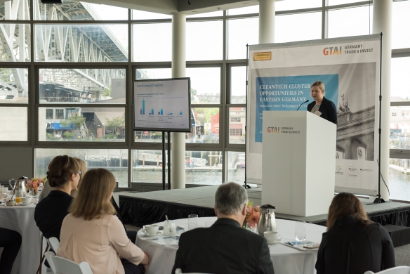 Cleantech Cluster Opportunities in Eastern Germany, Breakfast Seminar Vancouver
