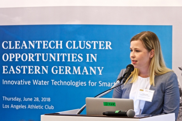 Cleantech Cluster Opportunities in Eastern Germany, Lunch Briefing Los Angeles