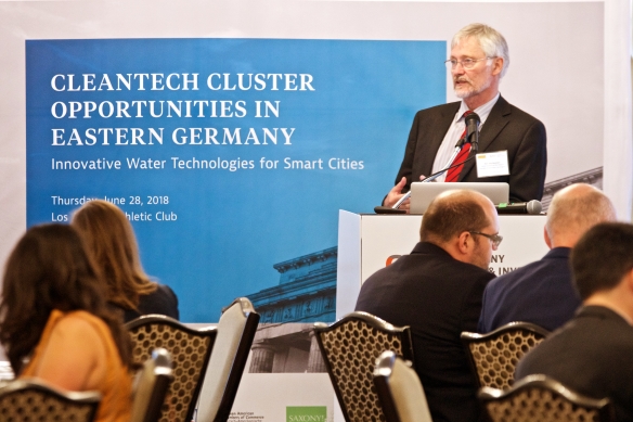 Cleantech Cluster Opportunities in Eastern Germany, Lunch Briefing Los Angeles