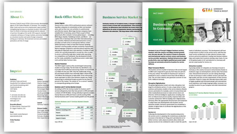 Fact Sheet: Business Services in Germany | © GTAI Fact Sheet: Business Services in Germany