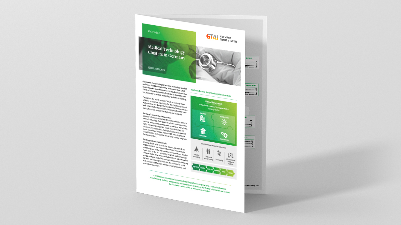 Fact Sheet: Medical Technology Cluster in Germany