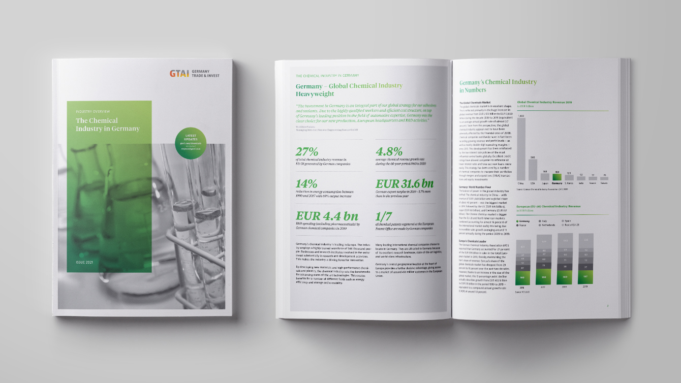 The Chemical Industry in Germany | © GTAI The Chemical Industry in Germany