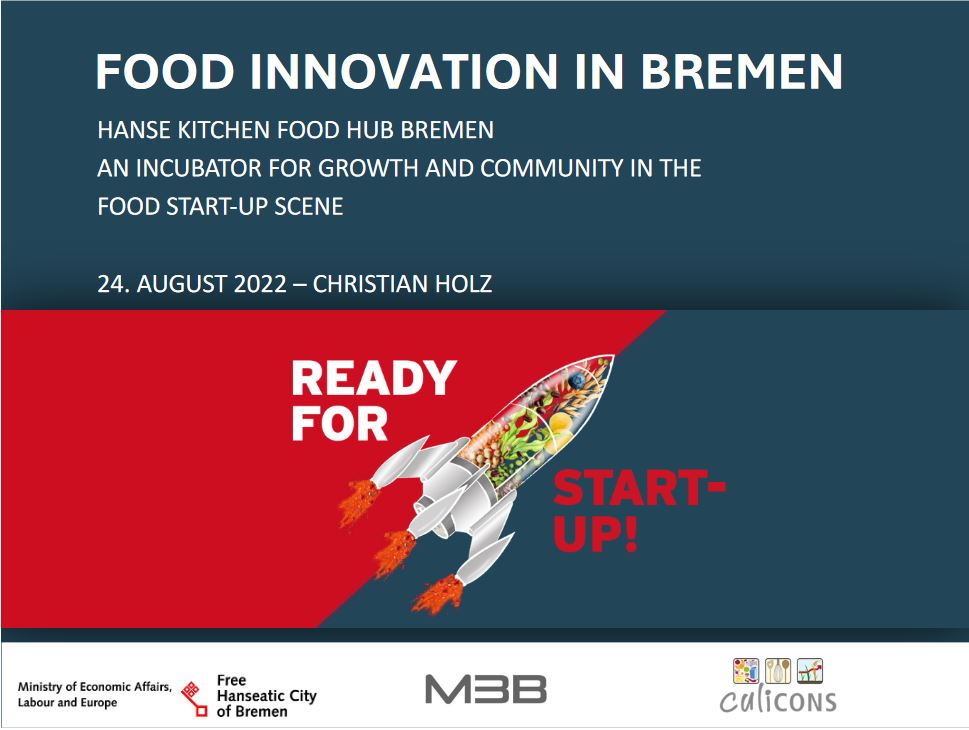 Webinar Review: Teaserpic: Food Innovation in Bremen | Christian Holz | culicons