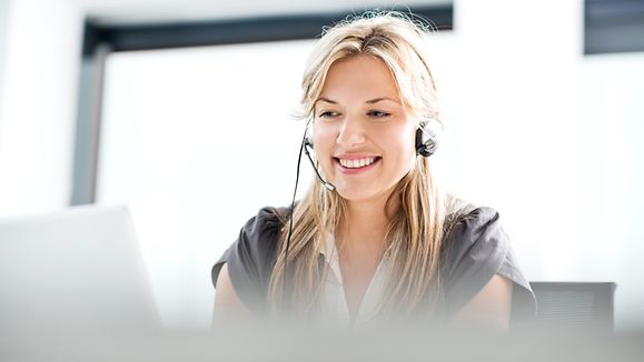 Mid adult smiling female customer service agent with headset is using computer.
[url=http://www.istockphoto.com/search/lightbox/9786622][img]http://dl.dropbox.com/u/40117171/business.jpg[/img][/url]