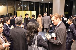 第12回日独産業フォーラム ドイツビジネスラウンジでのネットワーキング