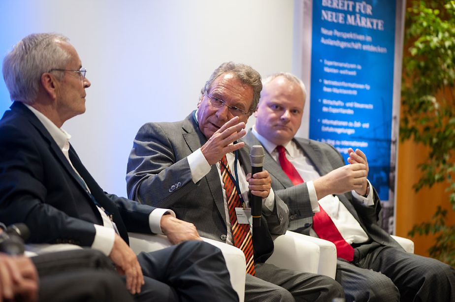 Jubiläumsveranstaltung 10 Jahre GTAI | Klaus Ernst - McB || Vorsitzender des Ausschusses „Wirtschaft und Energie“ - Prof. Dr. Stefan Liebing - Vorsitzender | Afrika-Verein der deutschen Wirtschaft e.V.