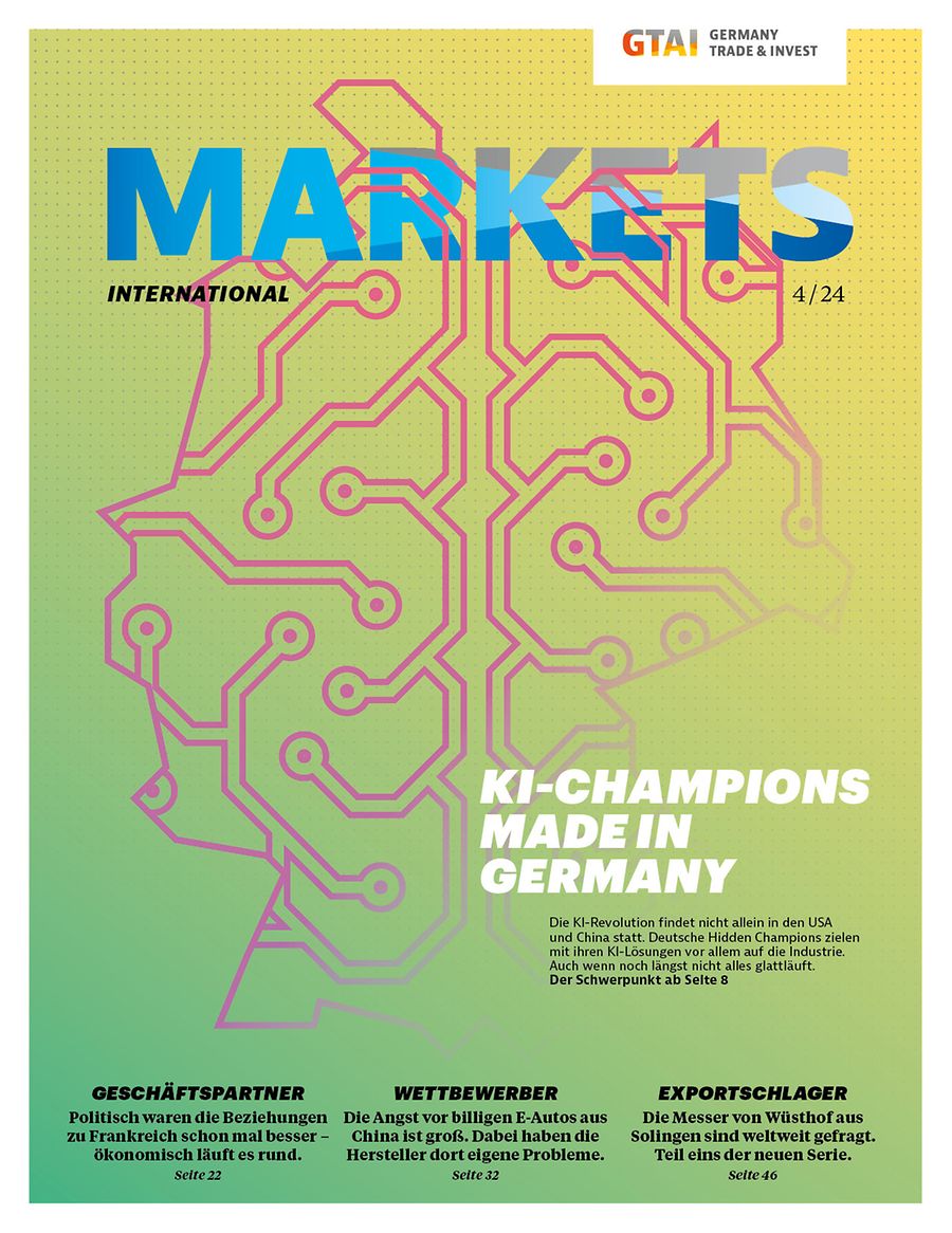 Markets International / Ausgabe 4/24 | © GTAI/Kamman Rossi Markets International / Ausgabe 4/24