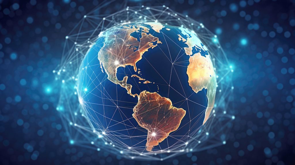  AI Generated Vernetzte Welt