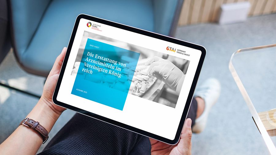 Top view mockup image of a woman holding digital tablet with blank white desktop screen in cafe