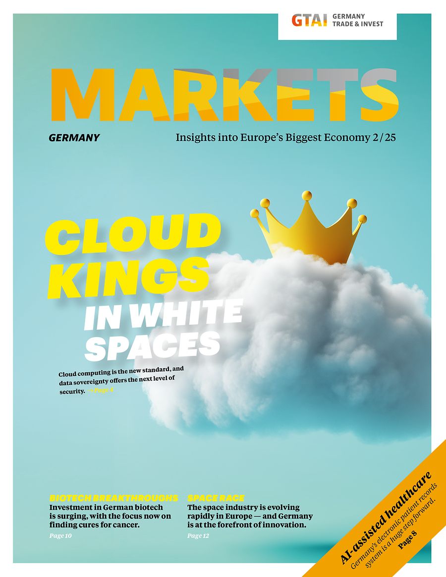 Cover Markets Germany 2/25 | © Kammann Rossi/ Verena Matl/generated with AI Cover Markets Germany 2/25