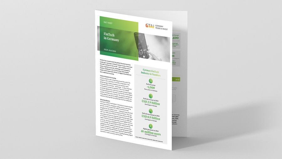 Fact Sheet: FinTech in Germany | © GTAI Fact Sheet: FinTech in Germany