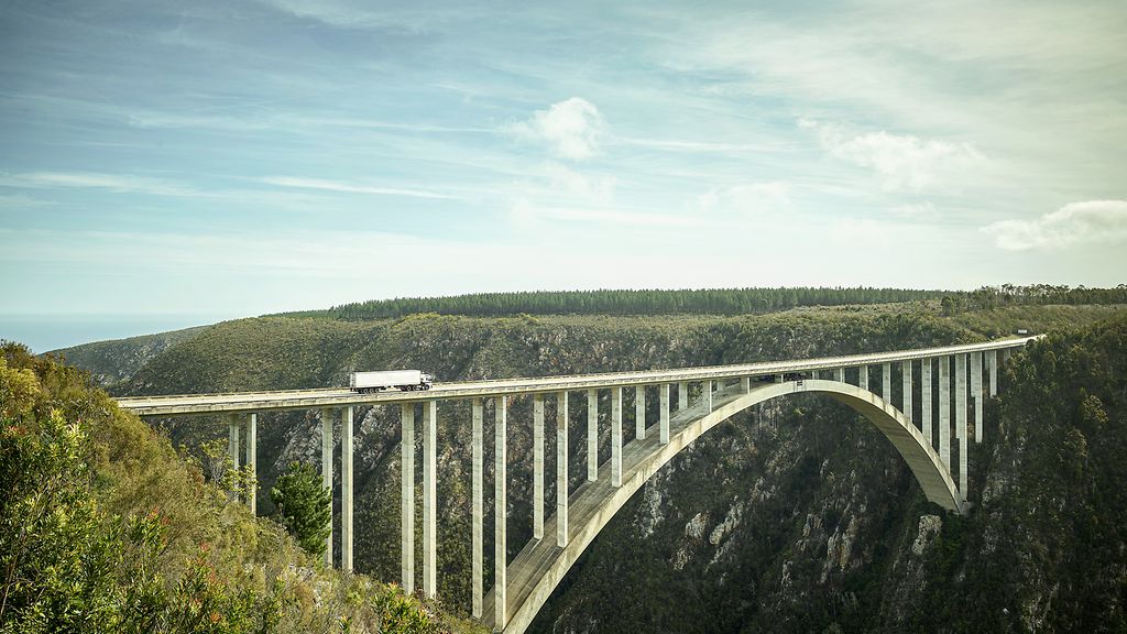 South Africa, Tsitsikamma National Park, Garden Route, Bloukrans Bridge