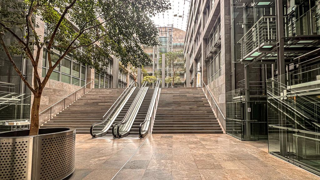 Innenansicht Atrium Berlin Friedrichstraße