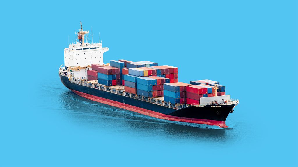 Containerschiff auf hoher See: Die Europäische Union will mit einem System bilateraler Freihandelsabkommen Exportmärkte für ihre Unternehmen sichern.