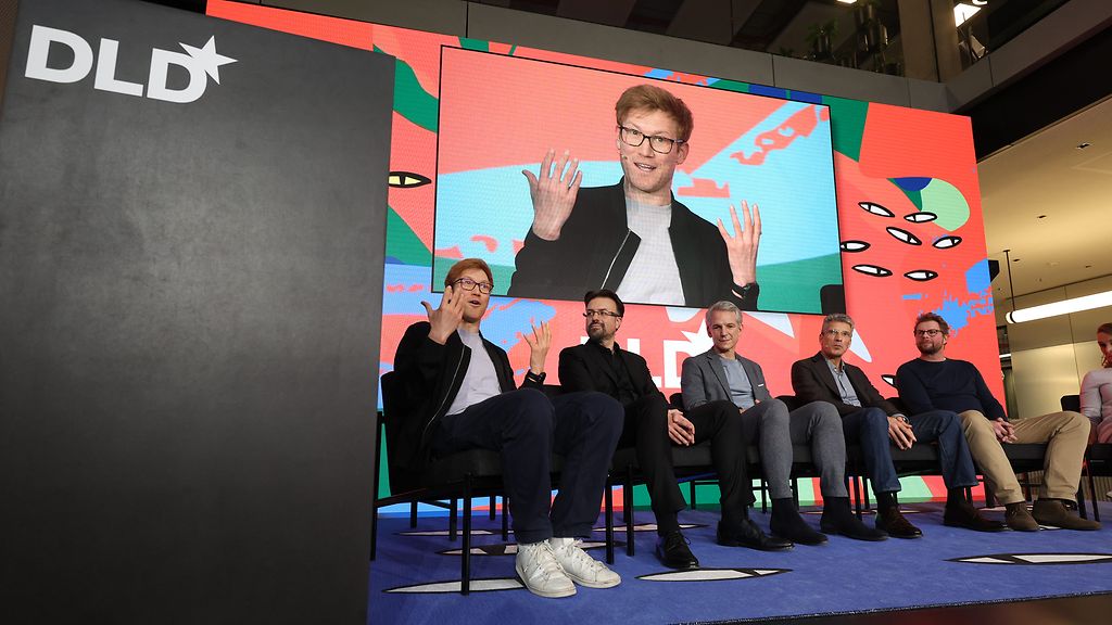 Andreas Blattmann (Black Forest Labs) at DLD Munich 2026