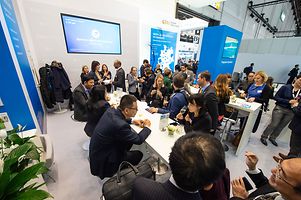 Networking Reception with foreign diplomats @ GTAI booth.