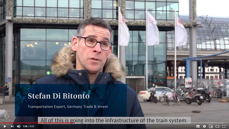 Stefan Di Bitonto, Transportation Expert, Germany Trade & Invest
