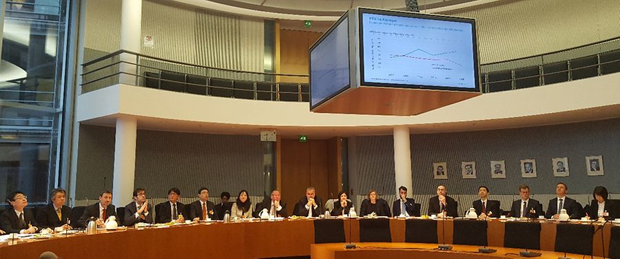 Vortrag im Deutschen Bundestag | © GTAI Vortrag im Deutschen Bundestag