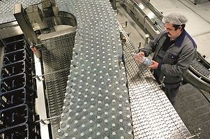 Production of Gerolsteiner mineral water