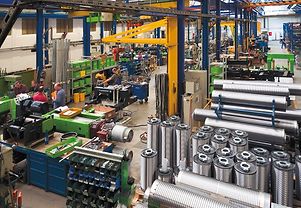 Productions plant for cranes and industrial equipment