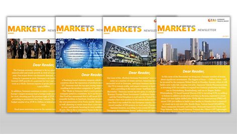 Markets Germany Newsletter | © GTAI Markets Germany Newsletter