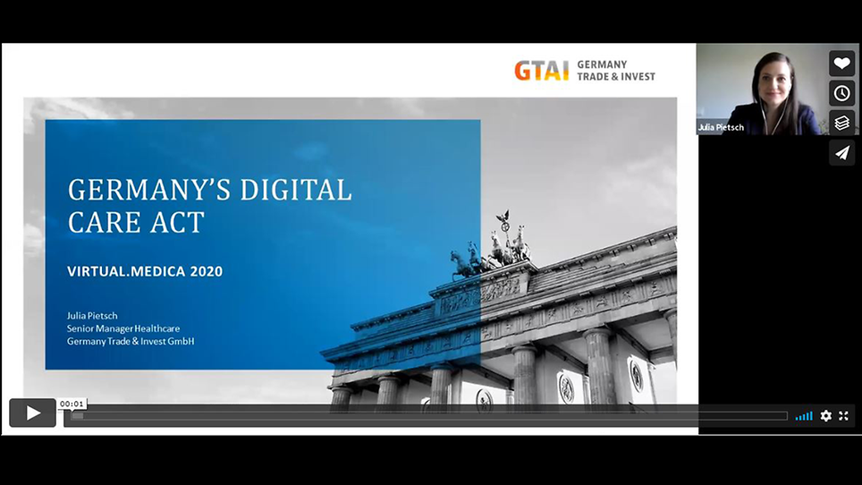 Medica 2020 Germany's Digital Care Act