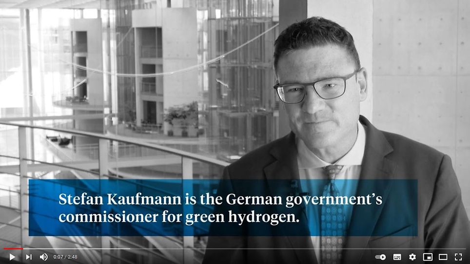 Interview: Stefan Kaufmann, German government's commissioner for green hydrogen