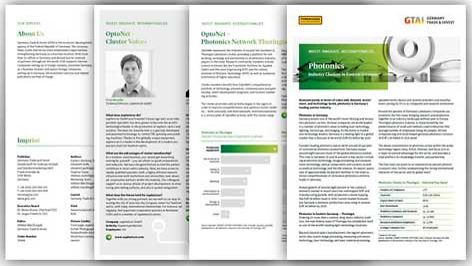 Fact Sheet: Photonics - Industry Clusters in Eastern Germany