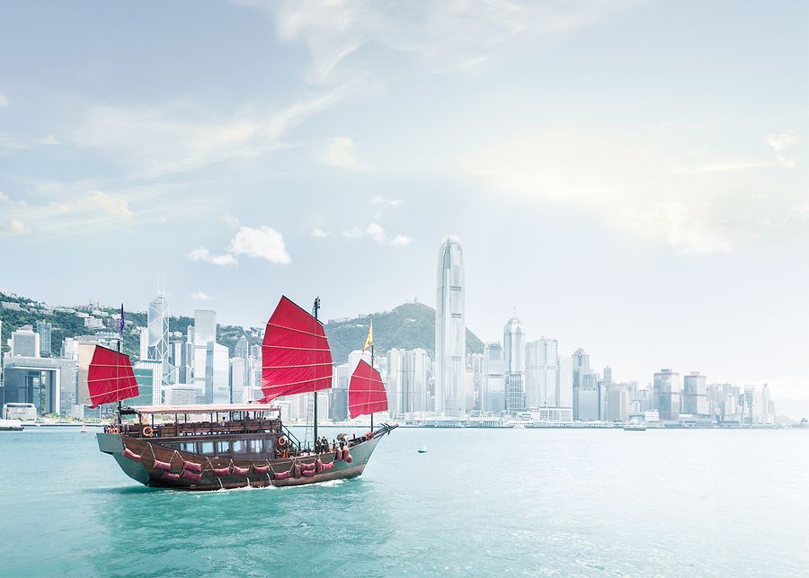 Hafen von Hongkong
