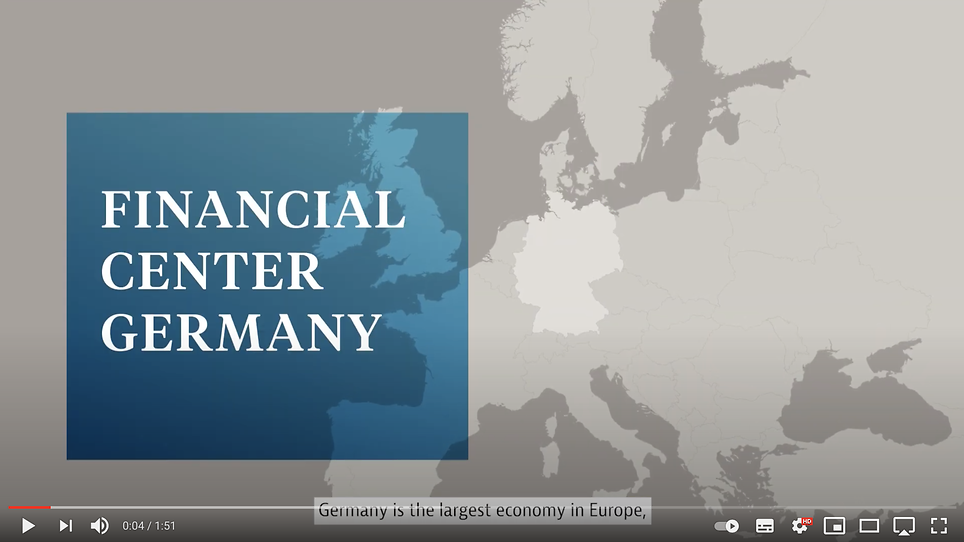 Financial Center Germany - What you need to know
