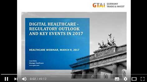WEBINAR 2017 - Stream | Digital Healthcare - Regulatory Outlook and Key Events in 2017