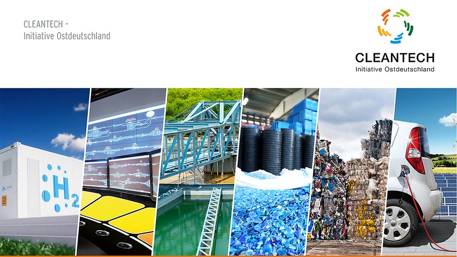 Cleantech Initiative Ostdeutschland | © RKW Sachsen GmbH/GTAI Cover: Cleantech Initiative Ostdeutschland