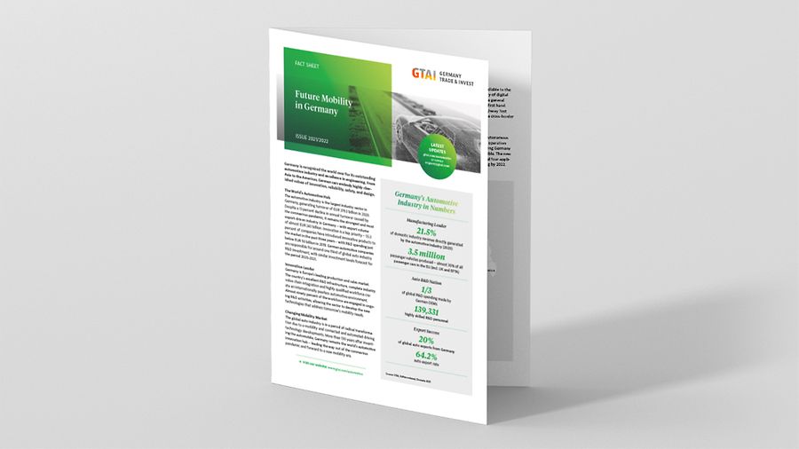 Fact Sheet Future Mobility in Germany | © GTAI