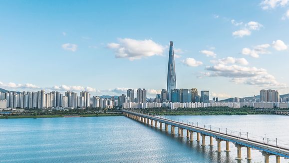 Seoul, Suedkorea , Bruecke