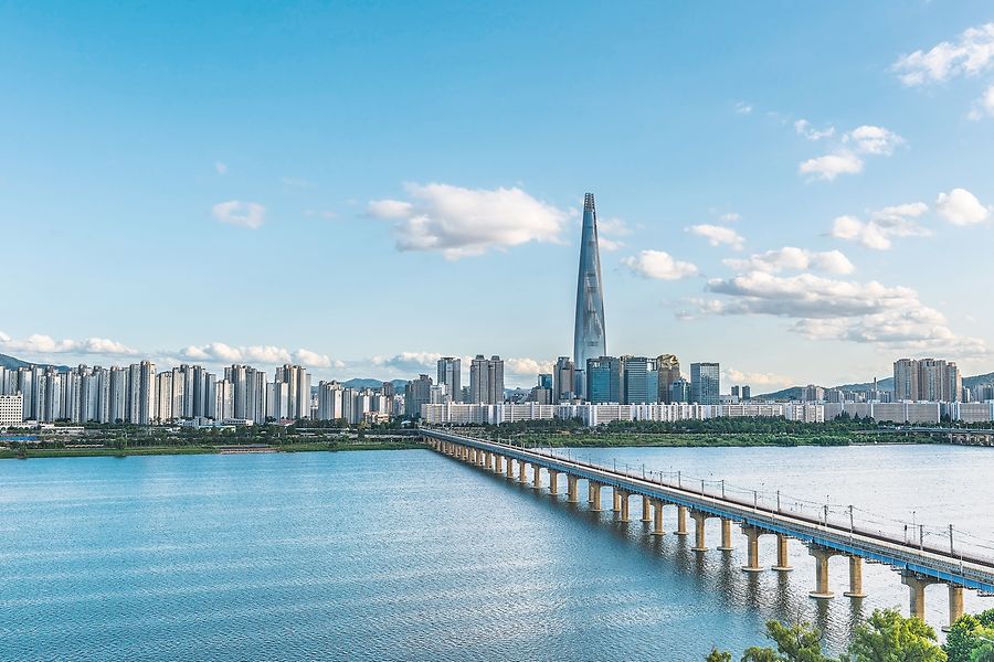 Seoul, Suedkorea , Bruecke