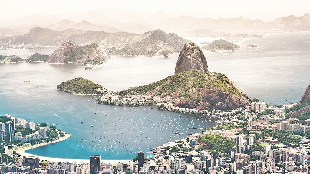 Aerial View Of Rio De Janeiro