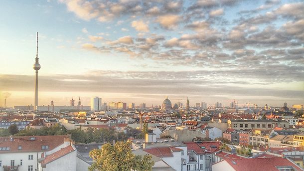 Deutschland, Berlin, Modern, Skyline