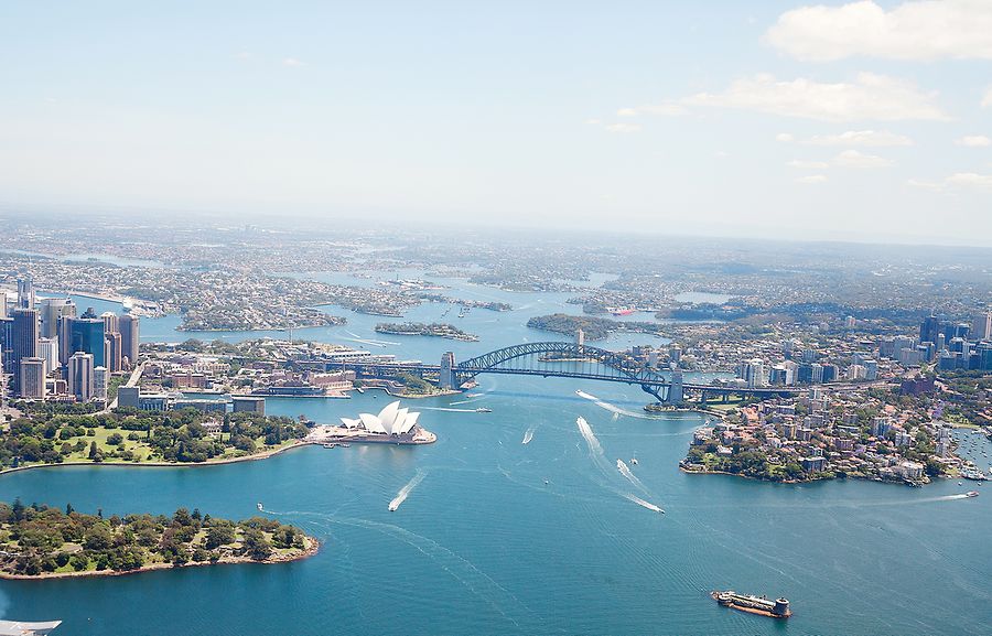 Sydney Harbour und Innenstadt