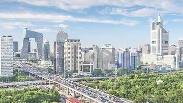 Skyline von Peking