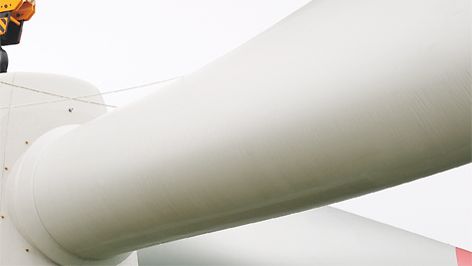 markets Germany - Part of a wind turbine
