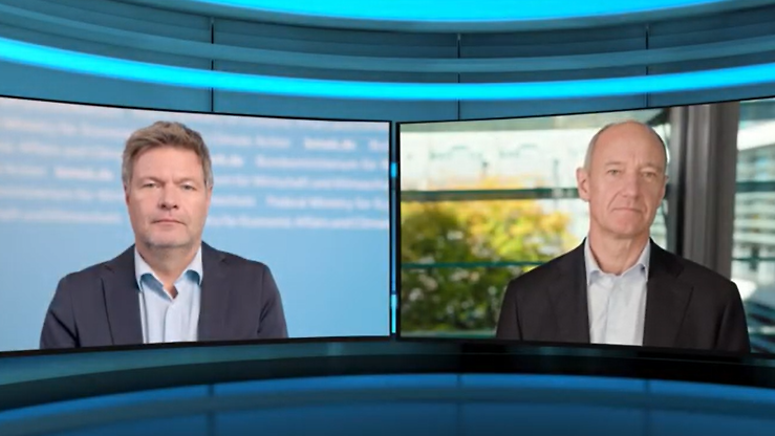 Habeck and Siemens CEO