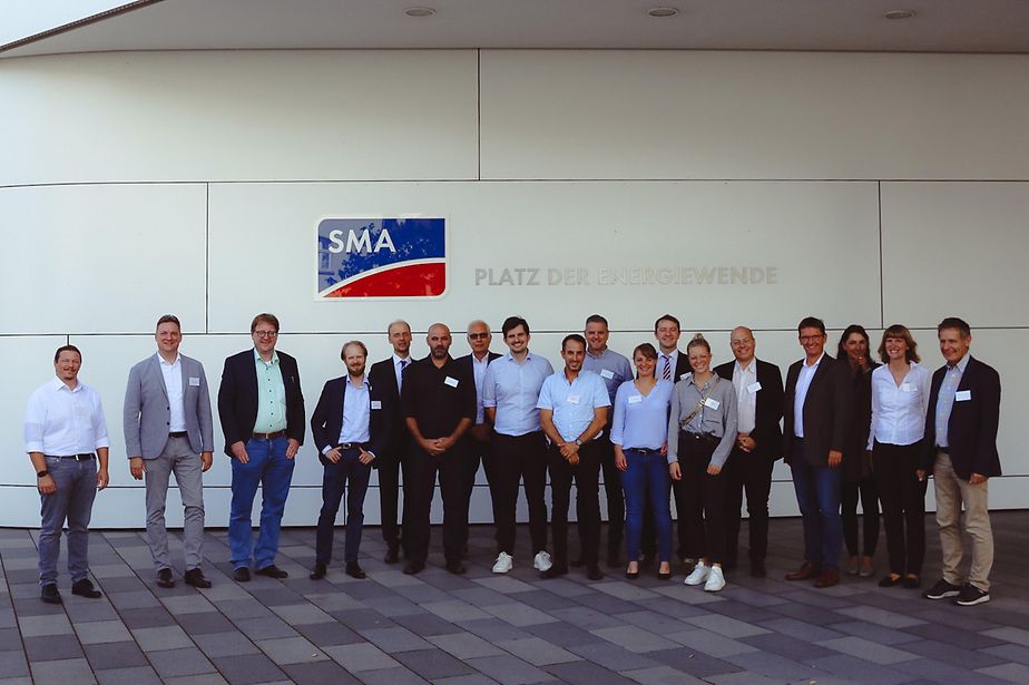 Besuch der Delegation bei SMA Solar Technology AG 