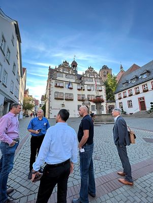 Christian Scholz, Sprecher von Bad Hersfeld präsentiert Smart City Bad Hersfeld