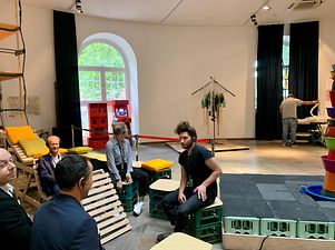 In Kassel findet alle 5 Jahre der Kunstevent Documenta statt 