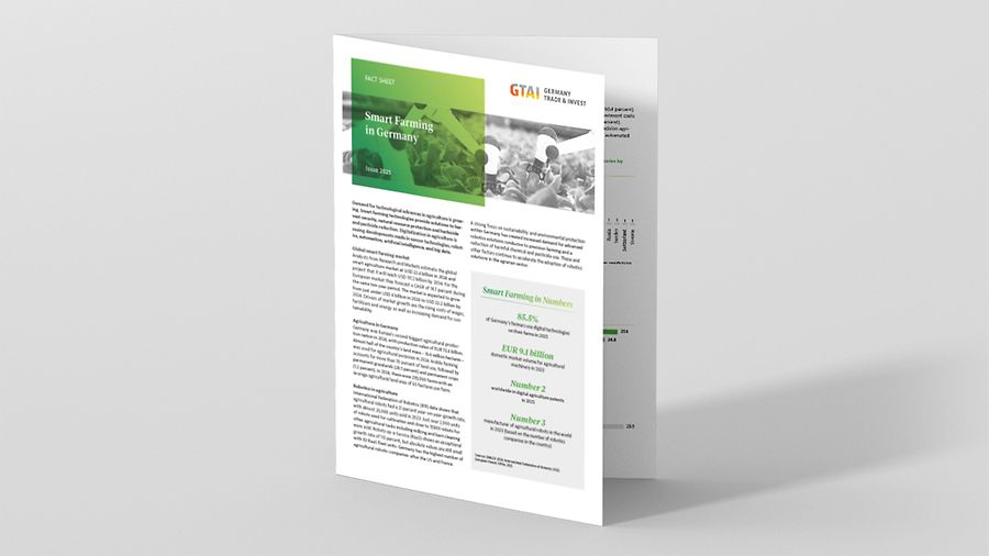 Fact Sheet Digital Farming in Germany, Issue 2025 | © GTAI